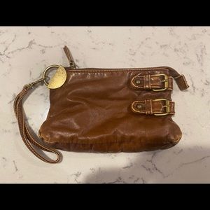 Distressed wristlet